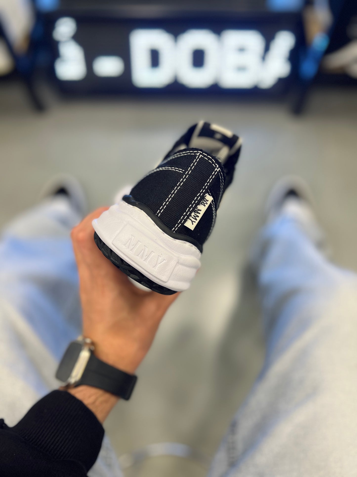 AMIRI | Two-Tone Sneakers – White & Black